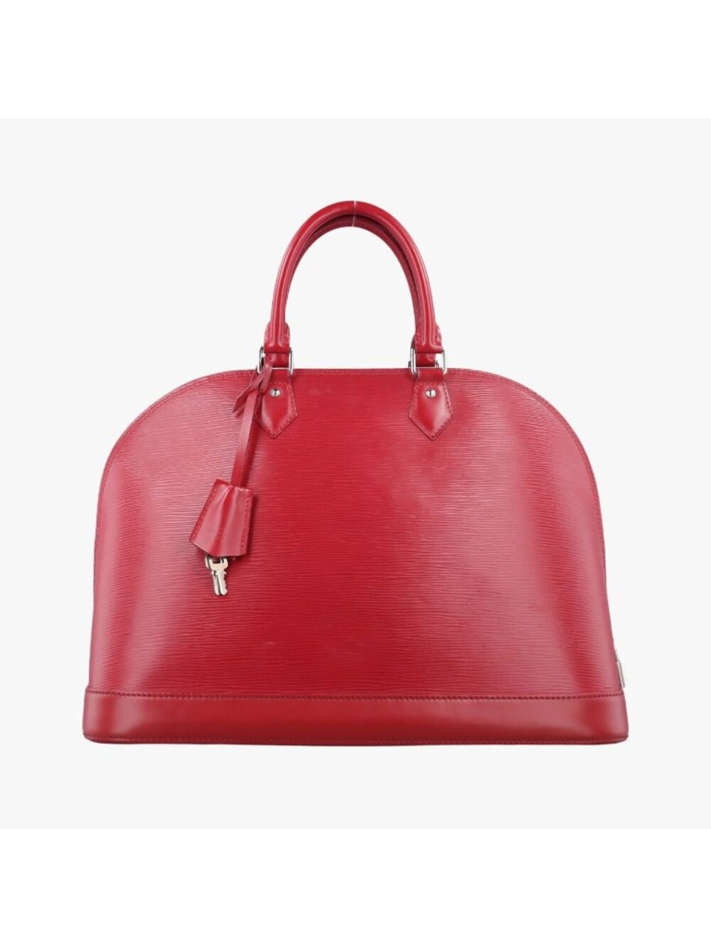 Louis Vuitton Alma GM Carmine Epi Handbag